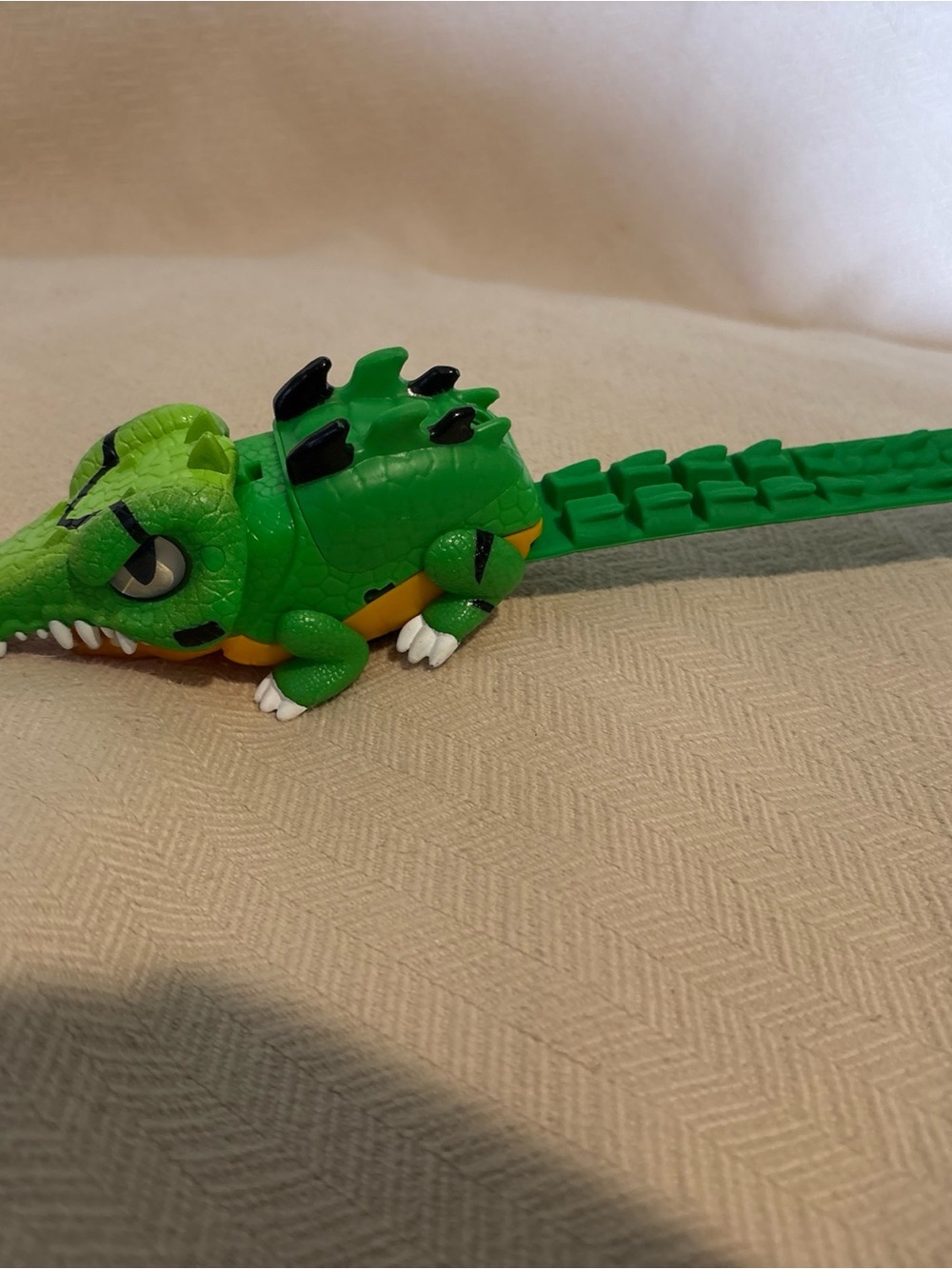 Green Crocodile Reptile Chew & Enrichment Toy